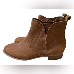 Nine West Jupiter Boots/Booties, Brown/Leather/Ankle, Size Women’s 10M, GUC